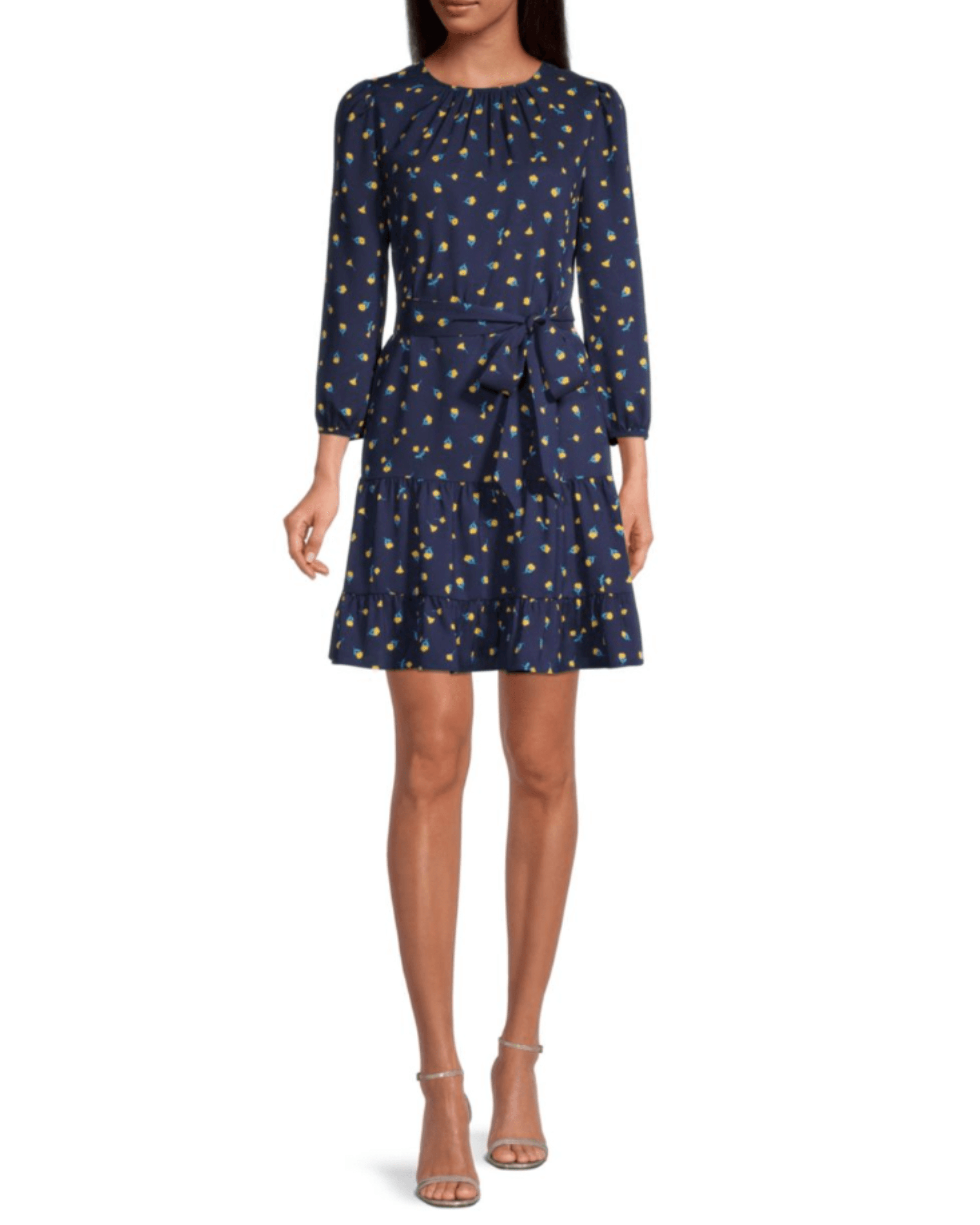 Dainty Bloom Tie-Waist Dress - Endless - UAE Rental and Resale for Women's Fashion