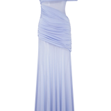 Dallas One Shoulder Mesh Maxi Dress - Endless - UAE Rental and Resale for Women's Fashion