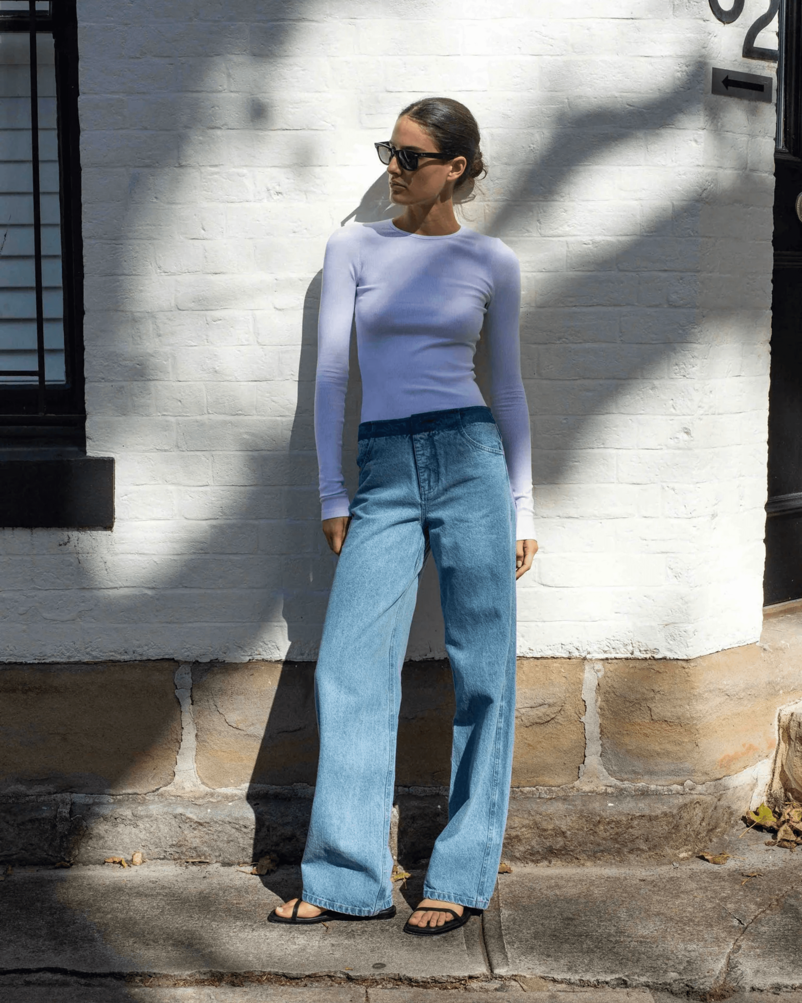Deconstruct Denim Jean - Endless - UAE Rental and Resale for Women's Fashion
