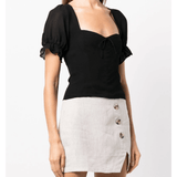 Delevan Puff-sleeve Top - Endless - UAE Rental and Resale for Women's Fashion