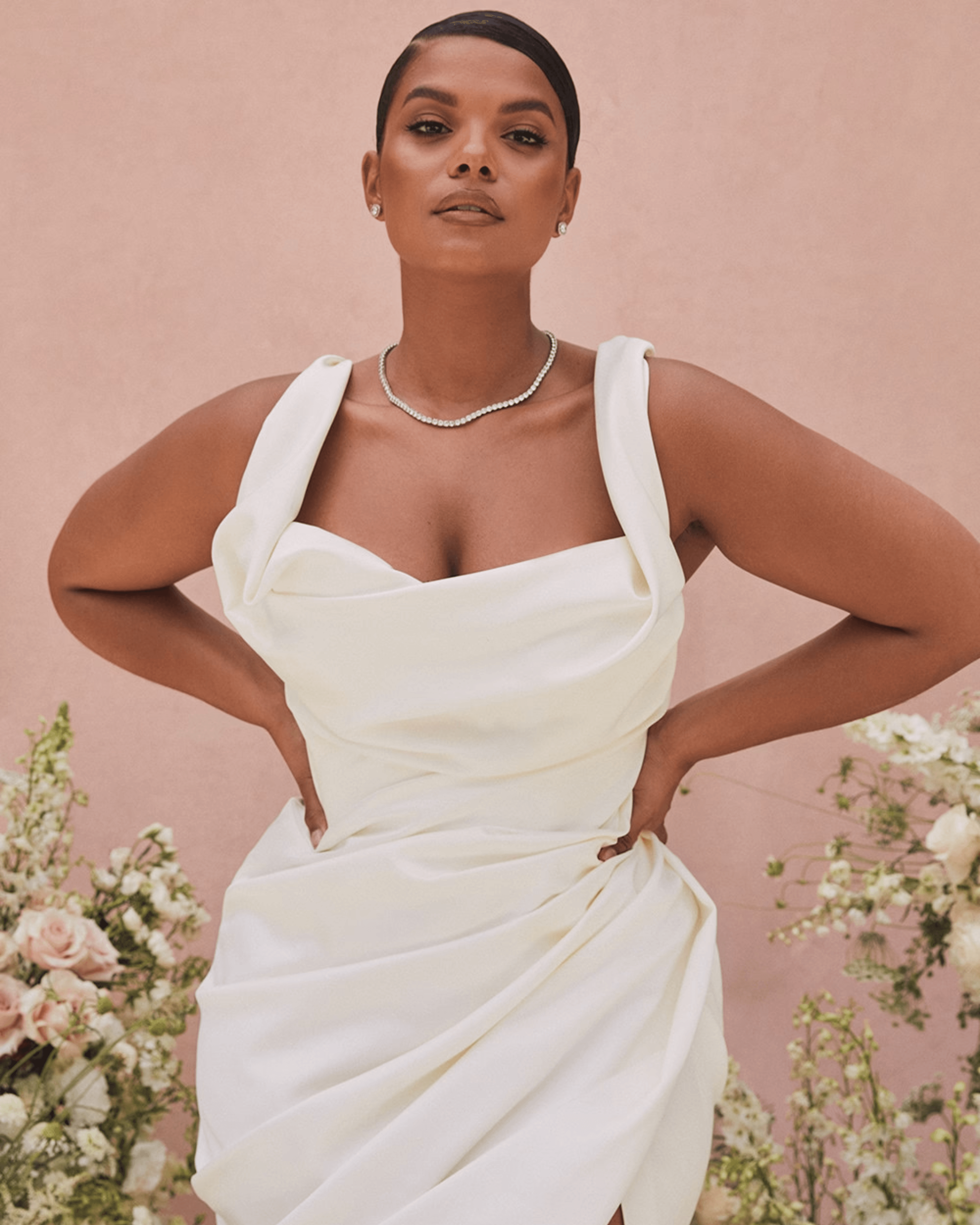 Delphine Ivory Draped Corset Bridal Gown - Endless - UAE Rental and Resale for Women's Fashion