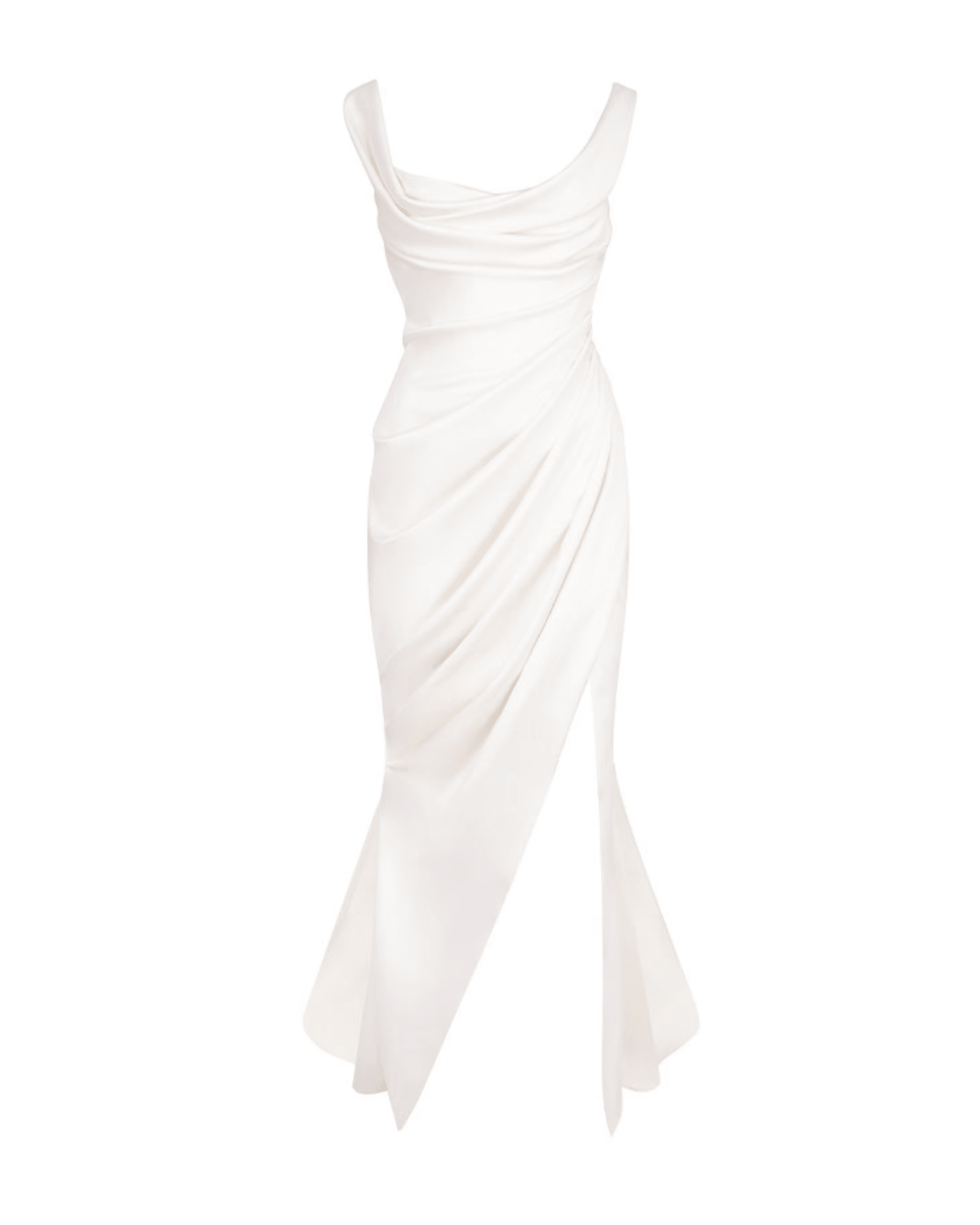Delphine Ivory Draped Corset Bridal Gown - Endless - UAE Rental and Resale for Women's Fashion