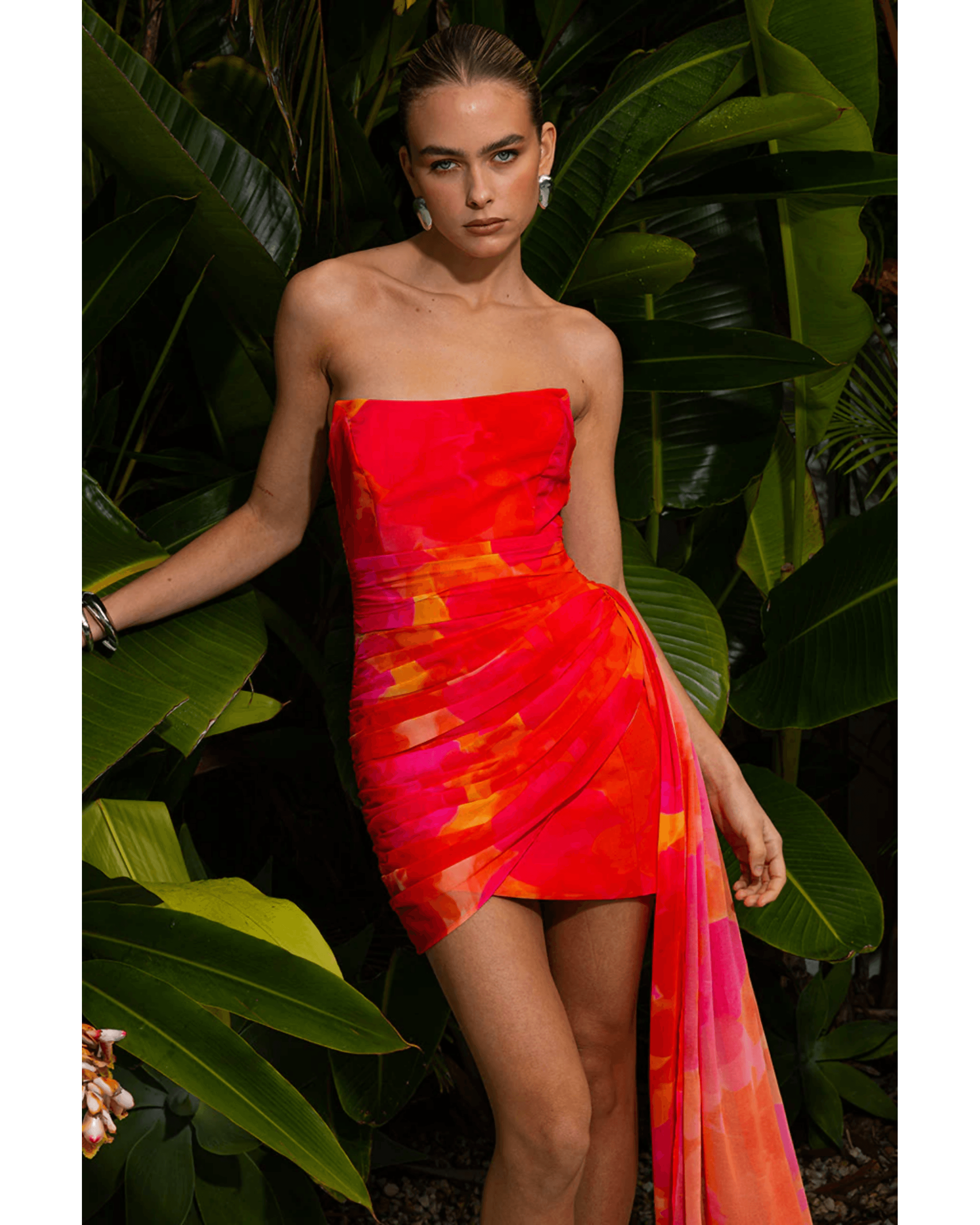 Devante Mini Sash Dress - Endless - UAE Rental and Resale for Women's Fashion