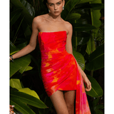 Devante Mini Sash Dress - Endless - UAE Rental and Resale for Women's Fashion