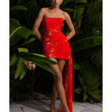 Devante Mini Sash Dress - Endless - UAE Rental and Resale for Women's Fashion