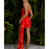 Devante Mini Sash Dress - Endless - UAE Rental and Resale for Women's Fashion