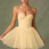 Dottie Tulle Corset Mini Dress