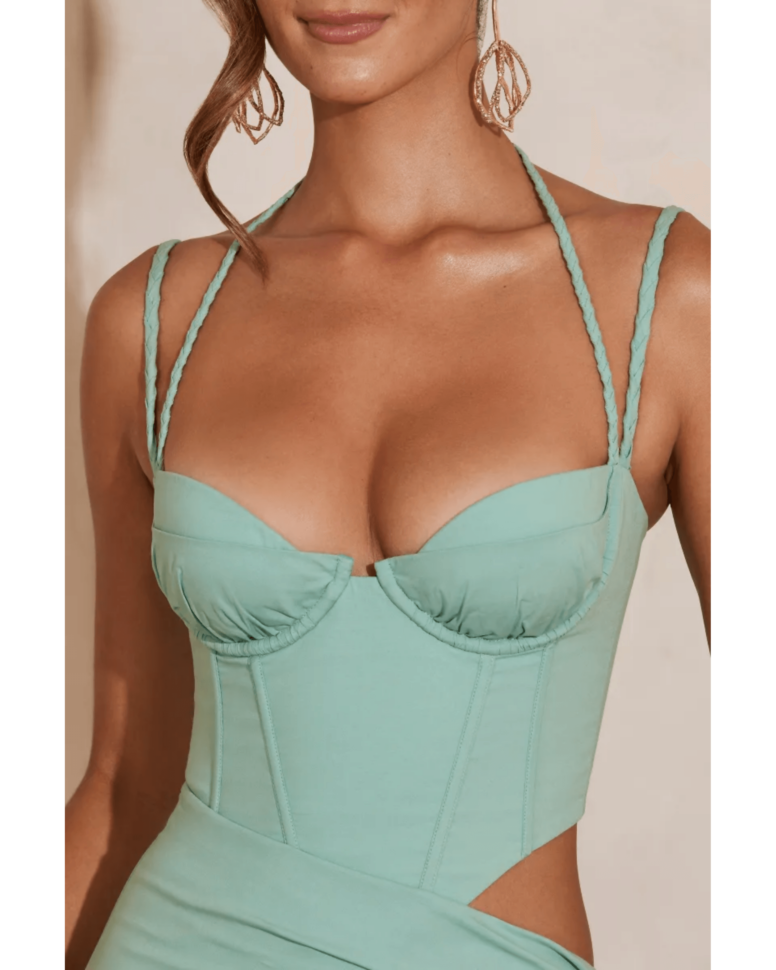 Double Cup Corset Mini Dress - Endless - UAE Rental and Resale for Women's Fashion