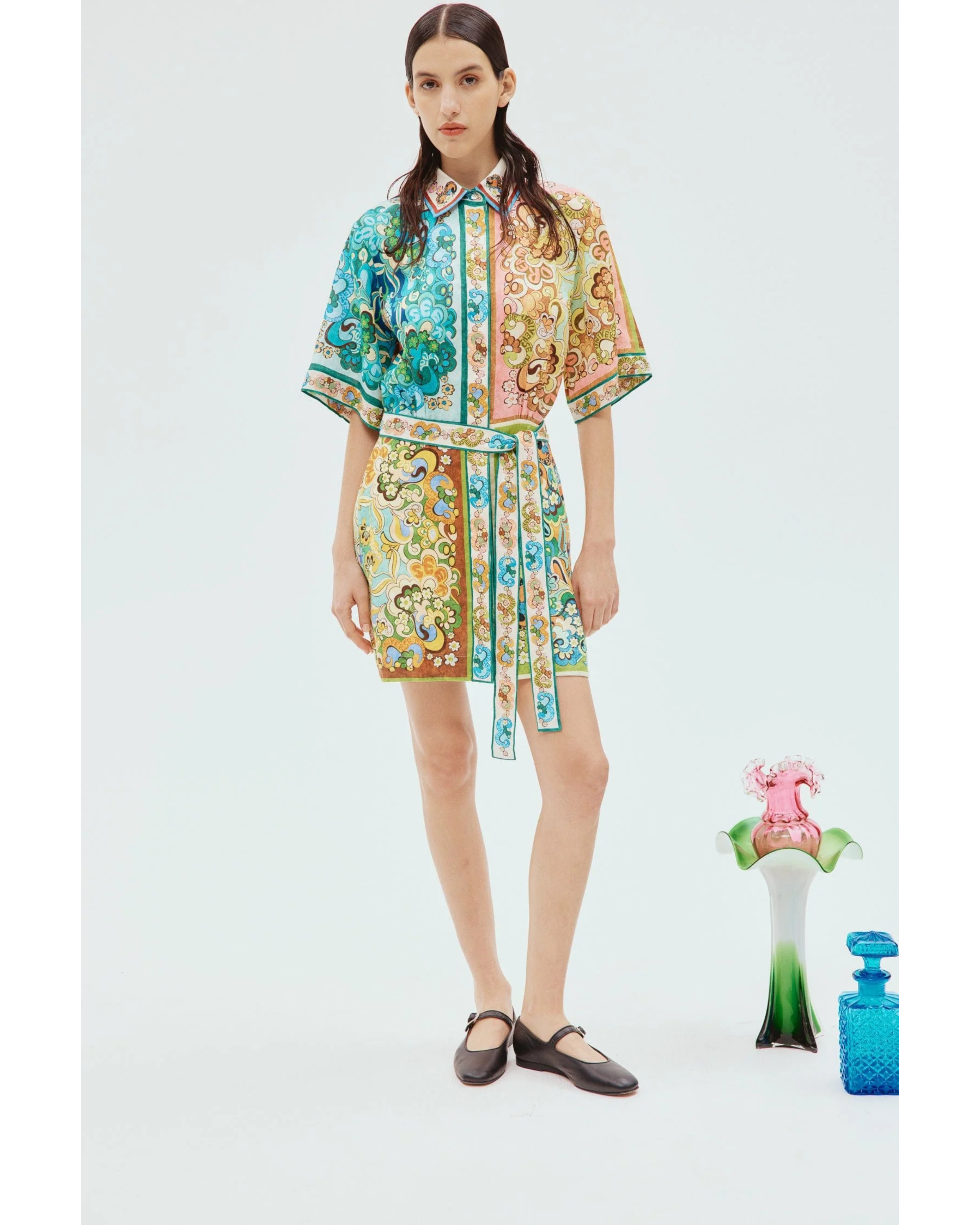 Dreamer Mini Dress In Cotton - Endless - UAE Rental and Resale for Women's Fashion
