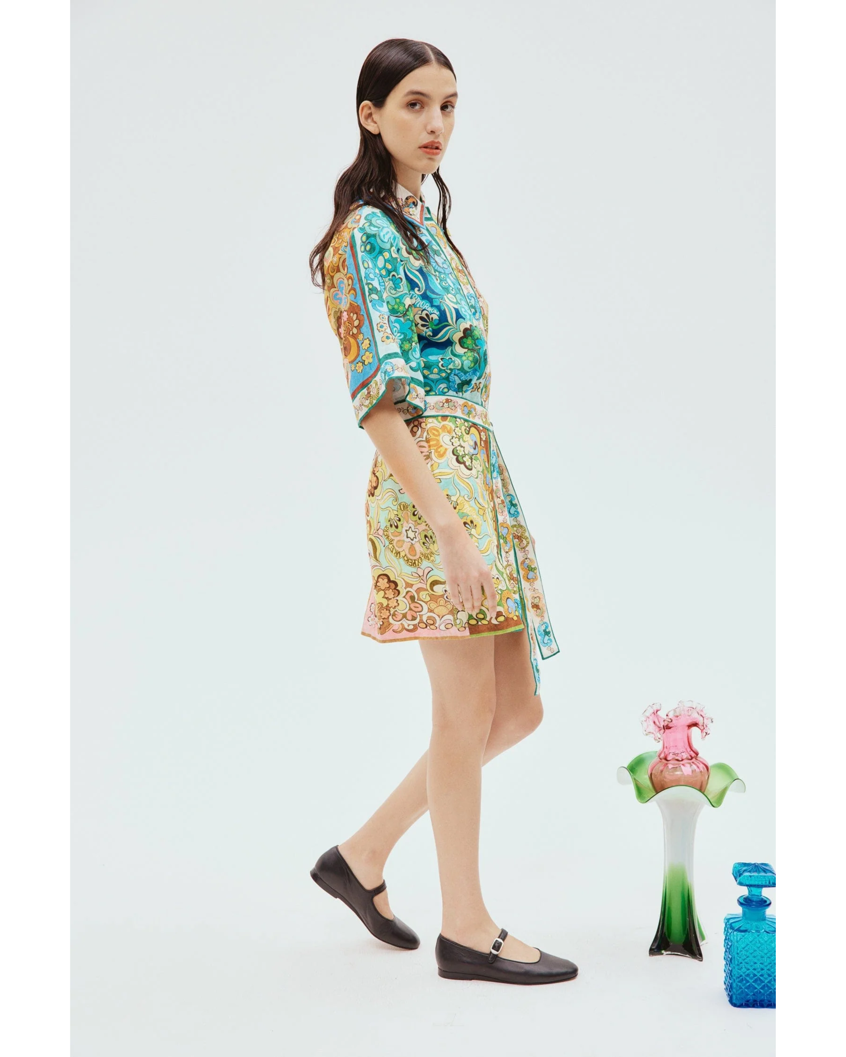 Dreamer Mini Dress In Cotton - Endless - UAE Rental and Resale for Women's Fashion