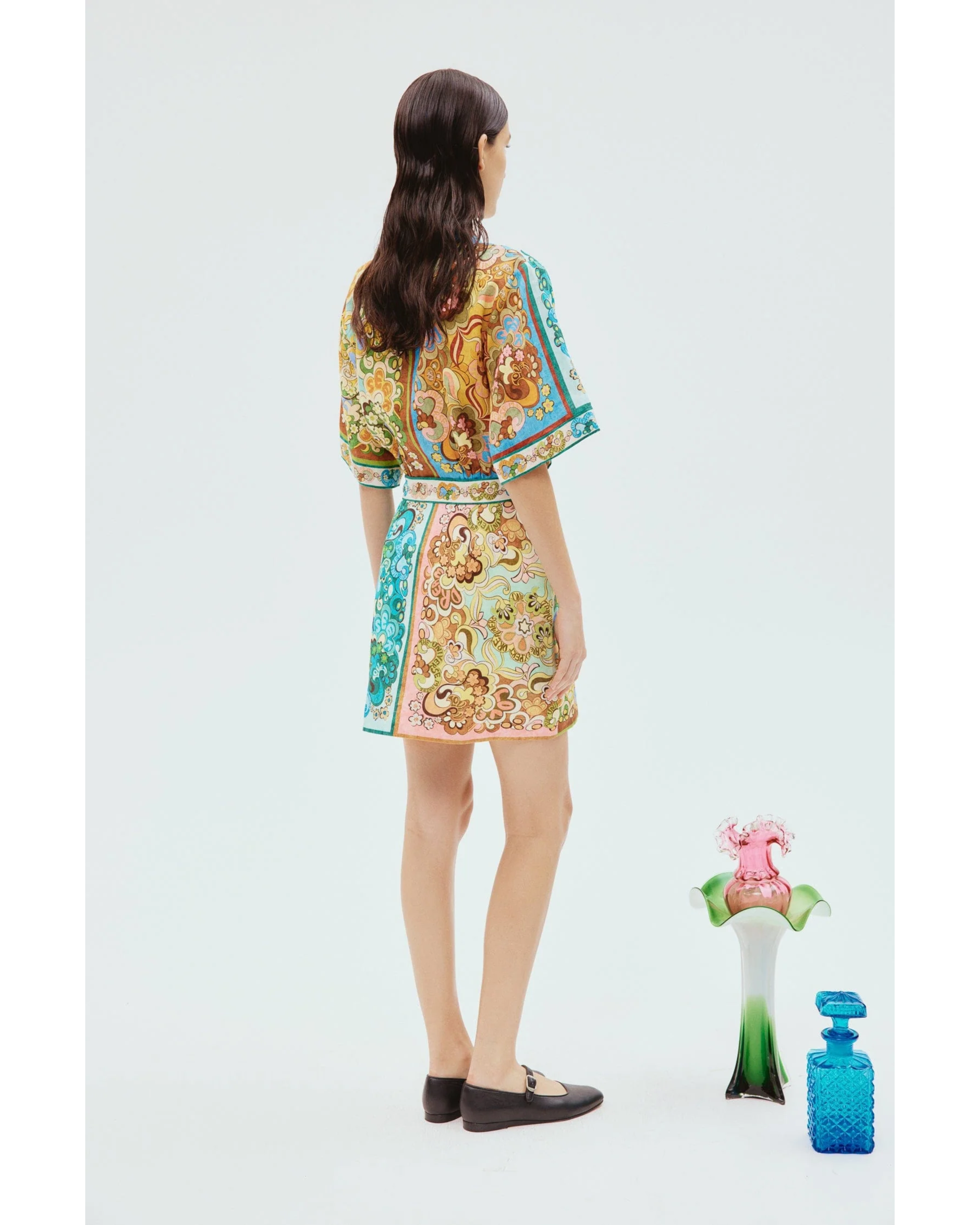 Dreamer Mini Dress In Cotton - Endless - UAE Rental and Resale for Women's Fashion