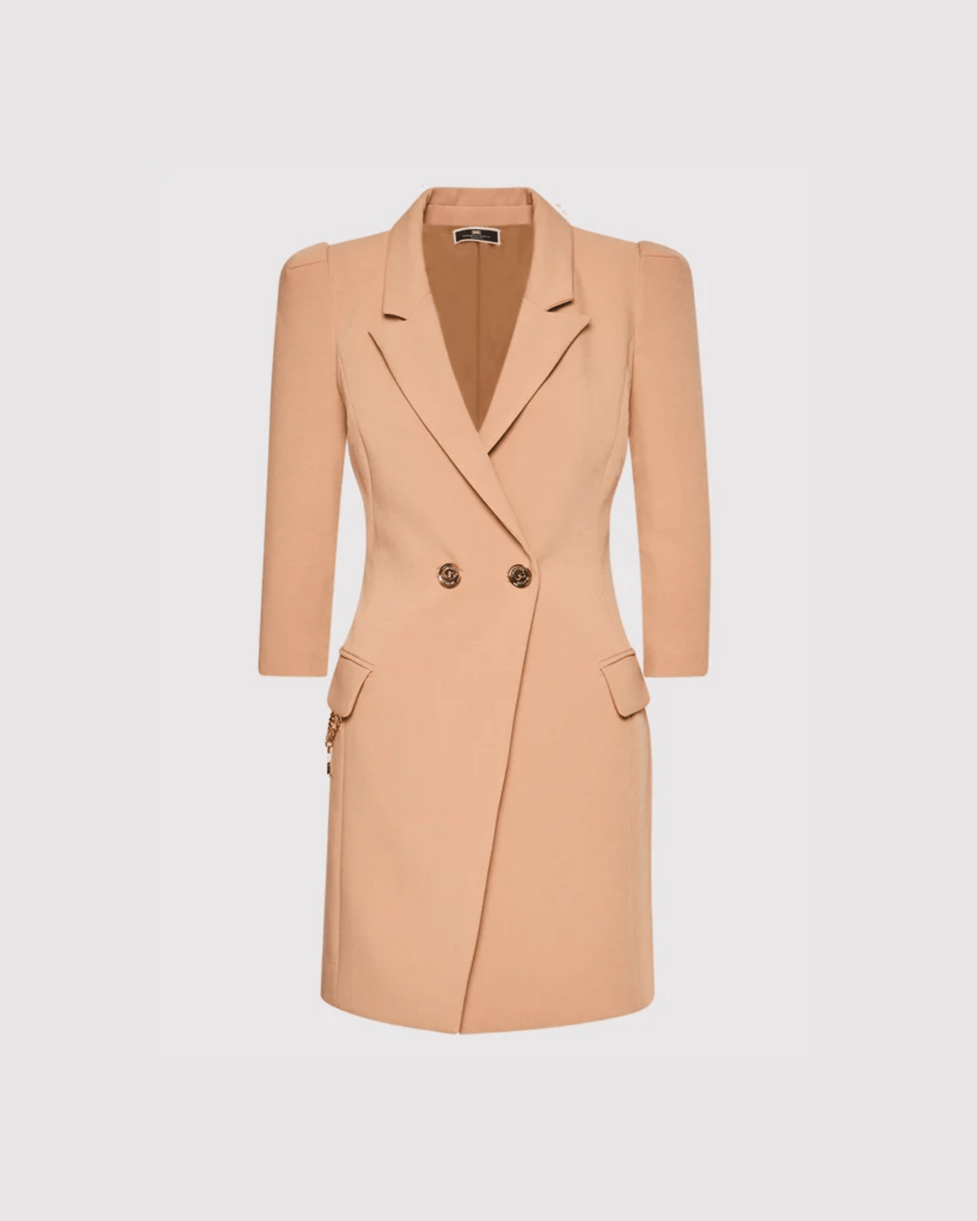 EF Beige Blazer Dress in Crêpe - Endless - UAE Rental and Resale for Women's Fashion