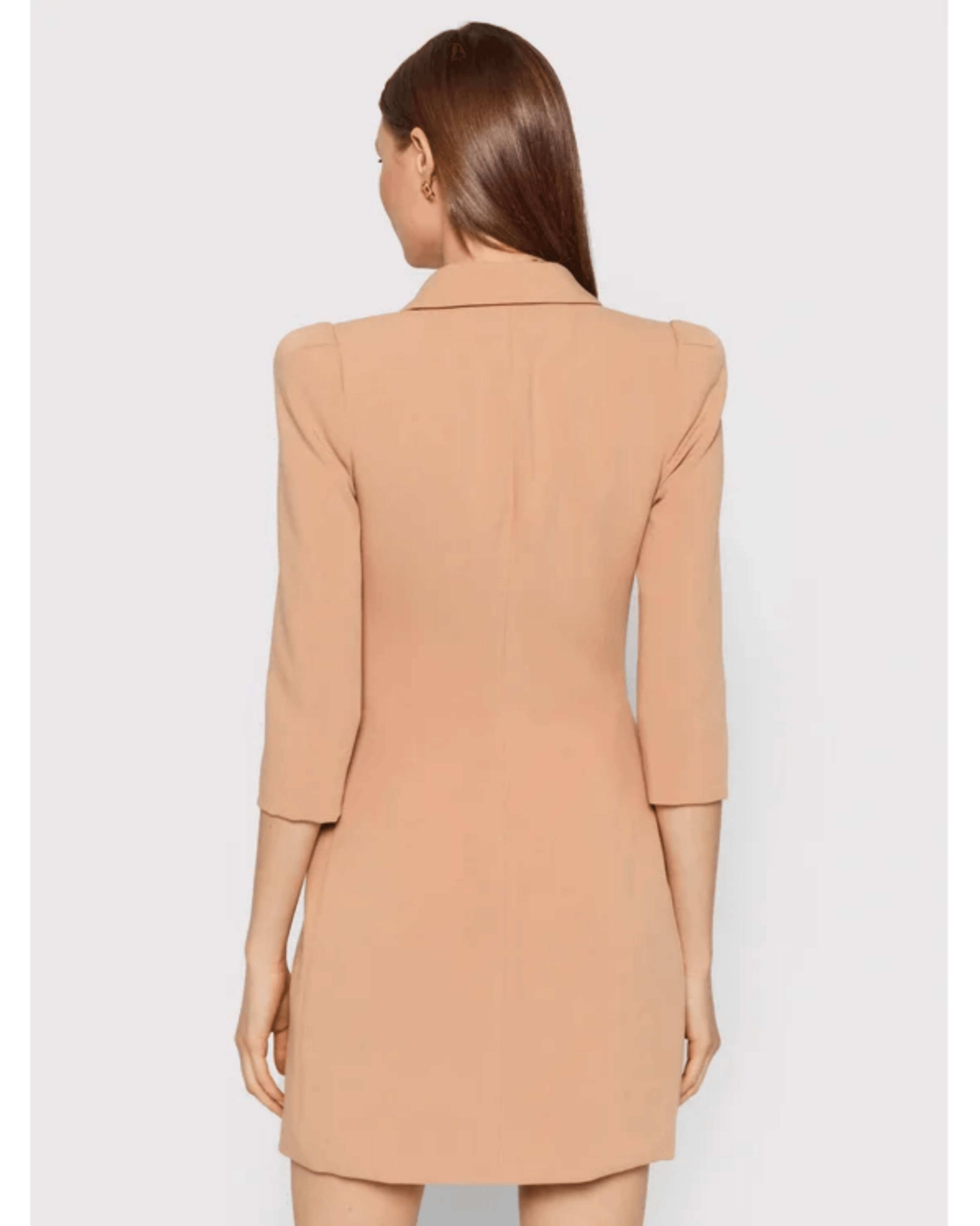 EF Beige Blazer Dress in Crêpe - Endless - UAE Rental and Resale for Women's Fashion