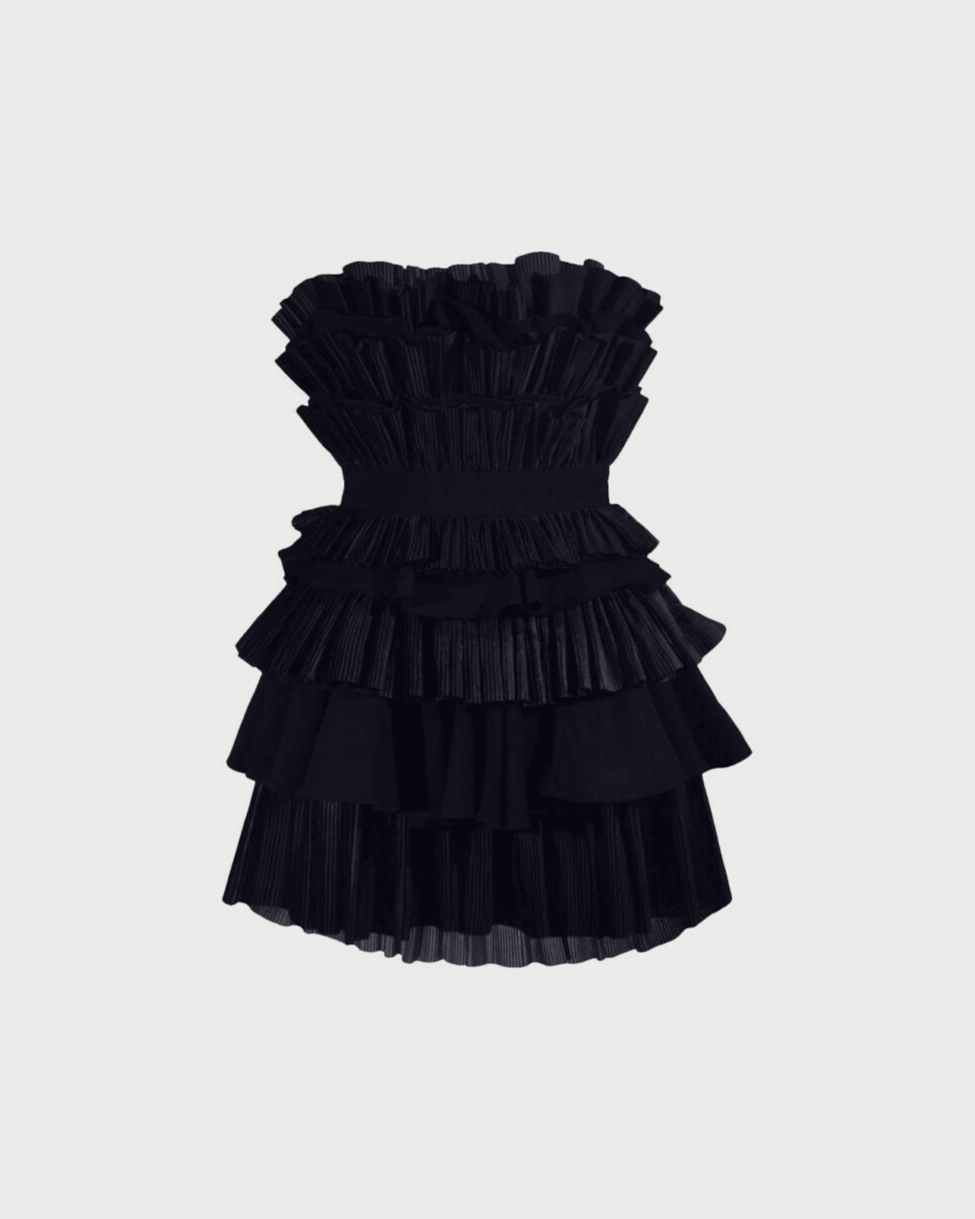 Elsher Mini Dress in Viscose Blend - Endless - UAE Rental and Resale for Women's Fashion