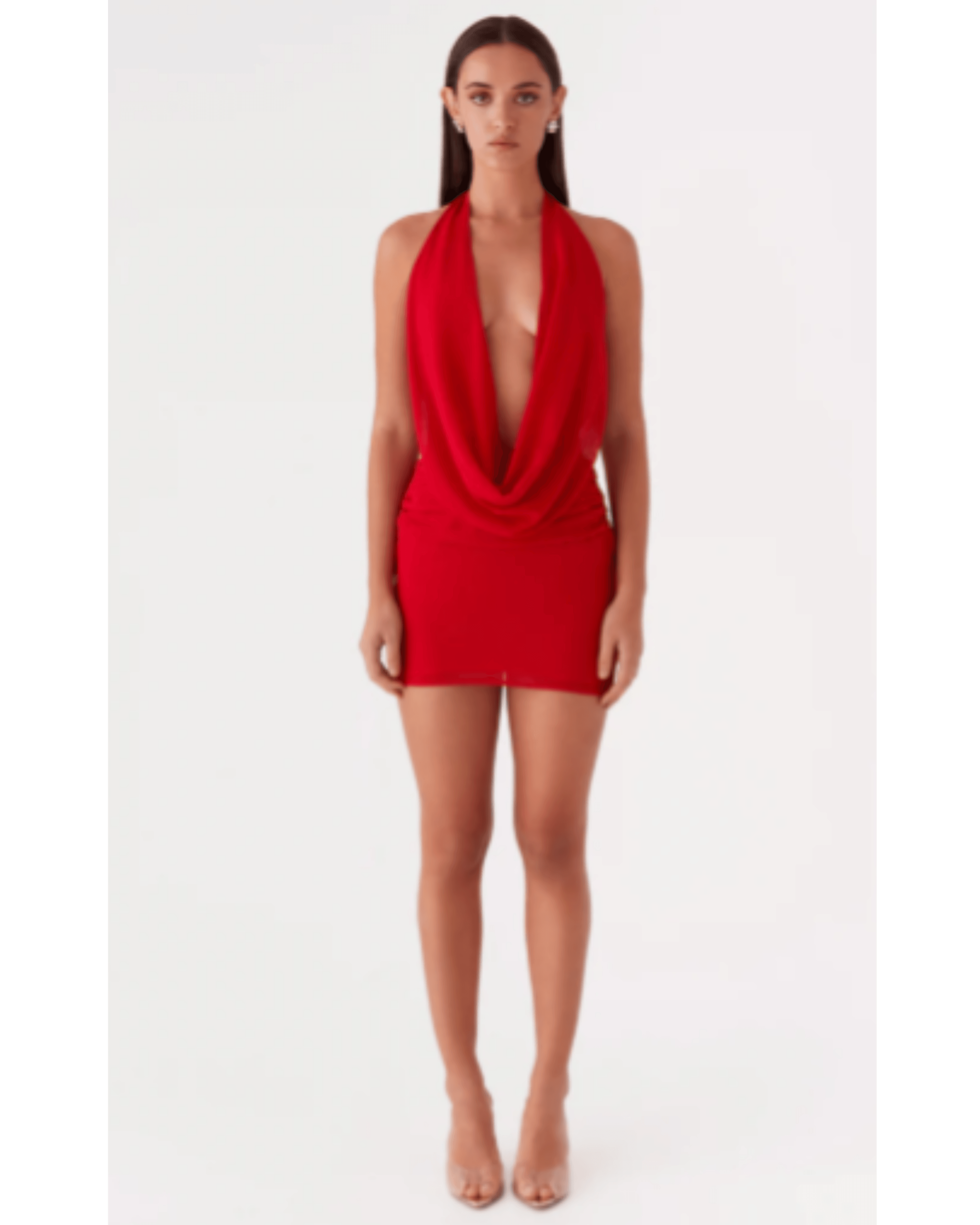 Elysia Chiffon Mini Dress - Endless - UAE Rental and Resale for Women's Fashion