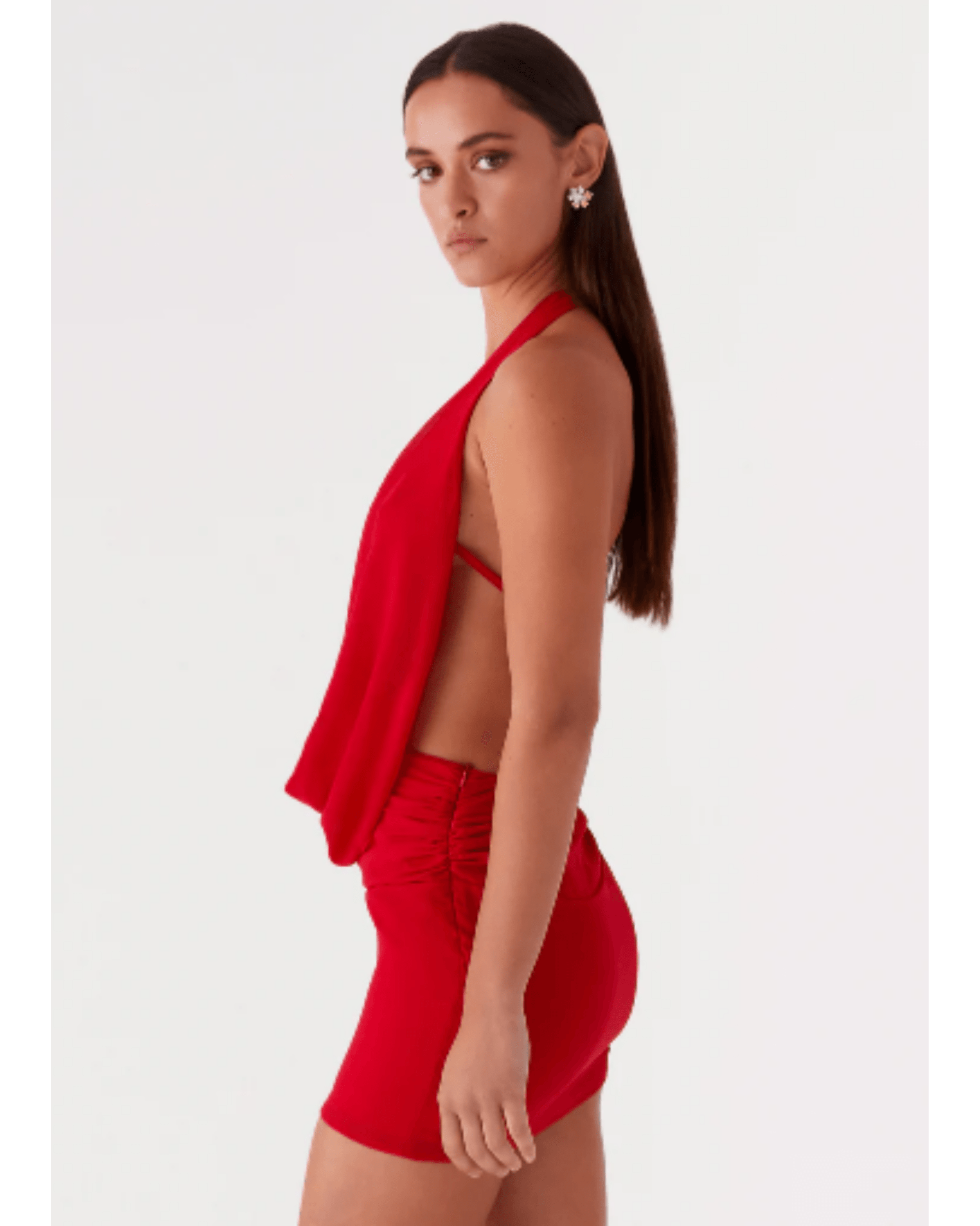 Elysia Chiffon Mini Dress - Endless - UAE Rental and Resale for Women's Fashion