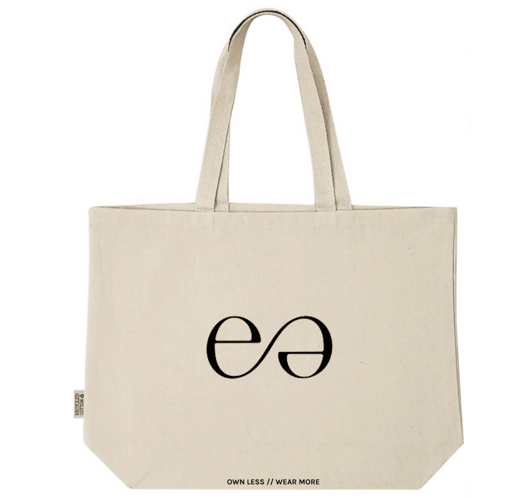 Endless Large Recycled Cotton Tote Bag - Endless - UAE Rental and Resale for Women's Fashion