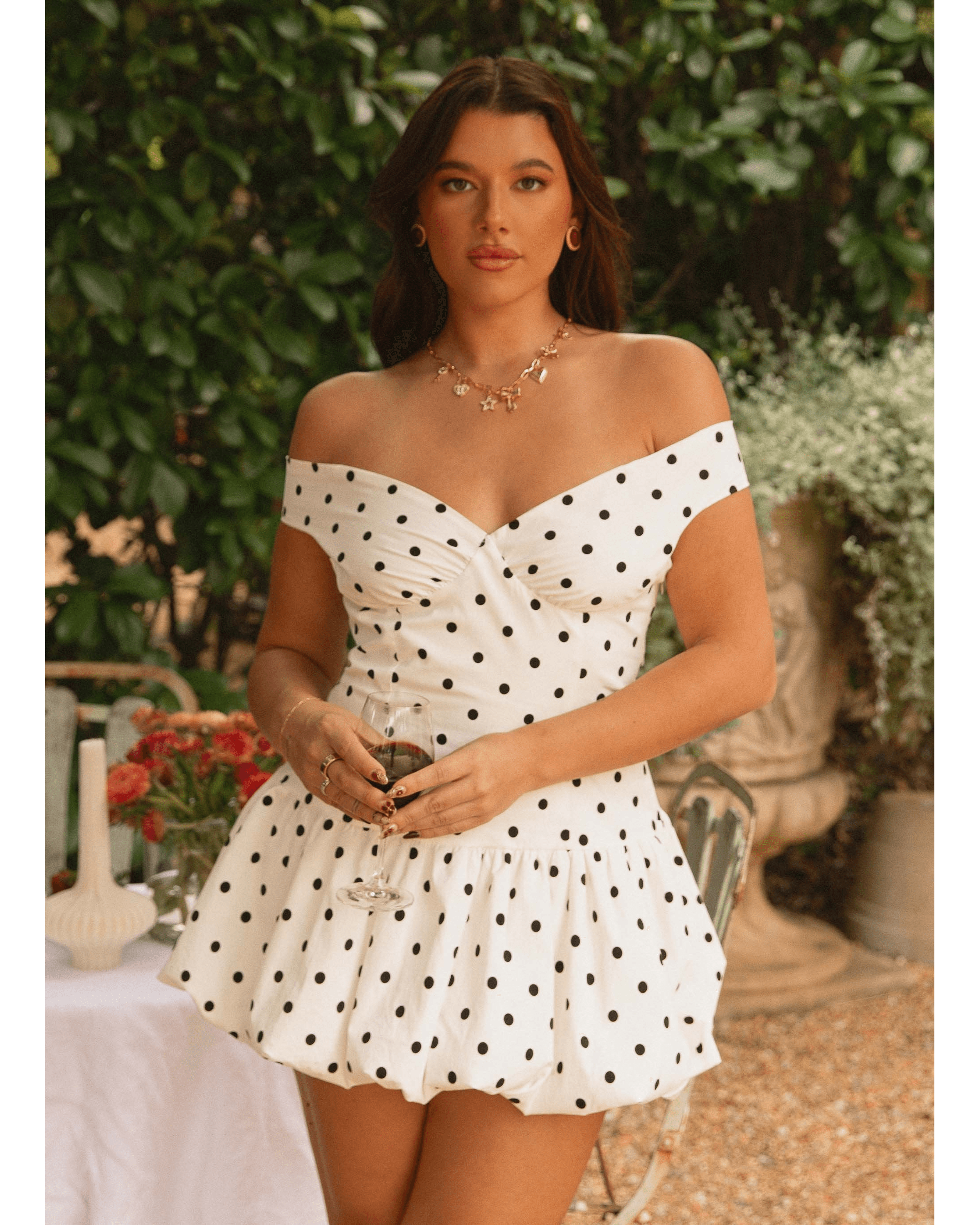 Endless Romance Off Shoulder Mini Dress - Endless - UAE Rental and Resale for Women's Fashion