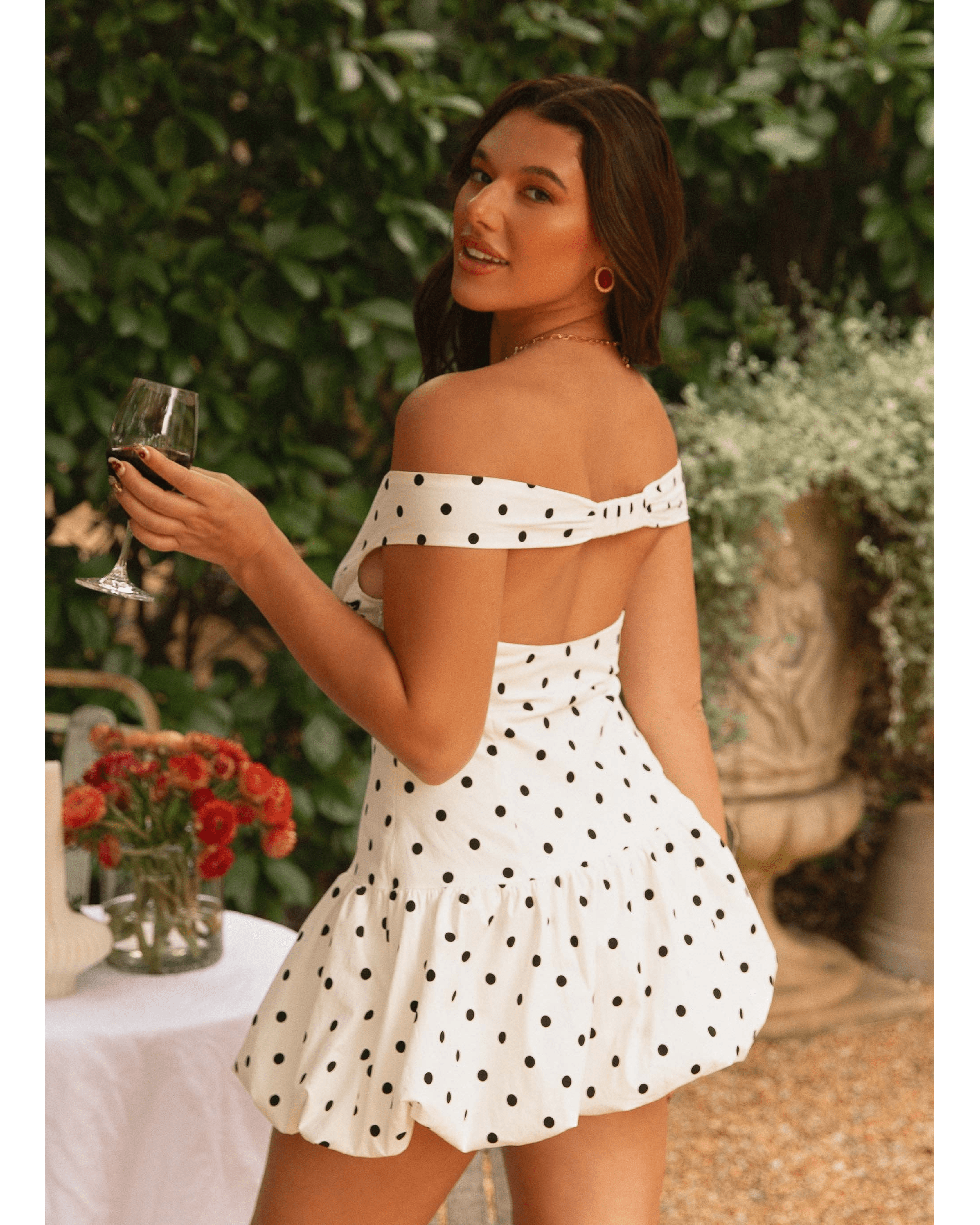 Endless Romance Off Shoulder Mini Dress - Endless - UAE Rental and Resale for Women's Fashion