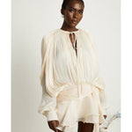 Eugénie Fully-pleated Ruffled Mini Dress - Endless - UAE Rental and Resale for Women's Fashion