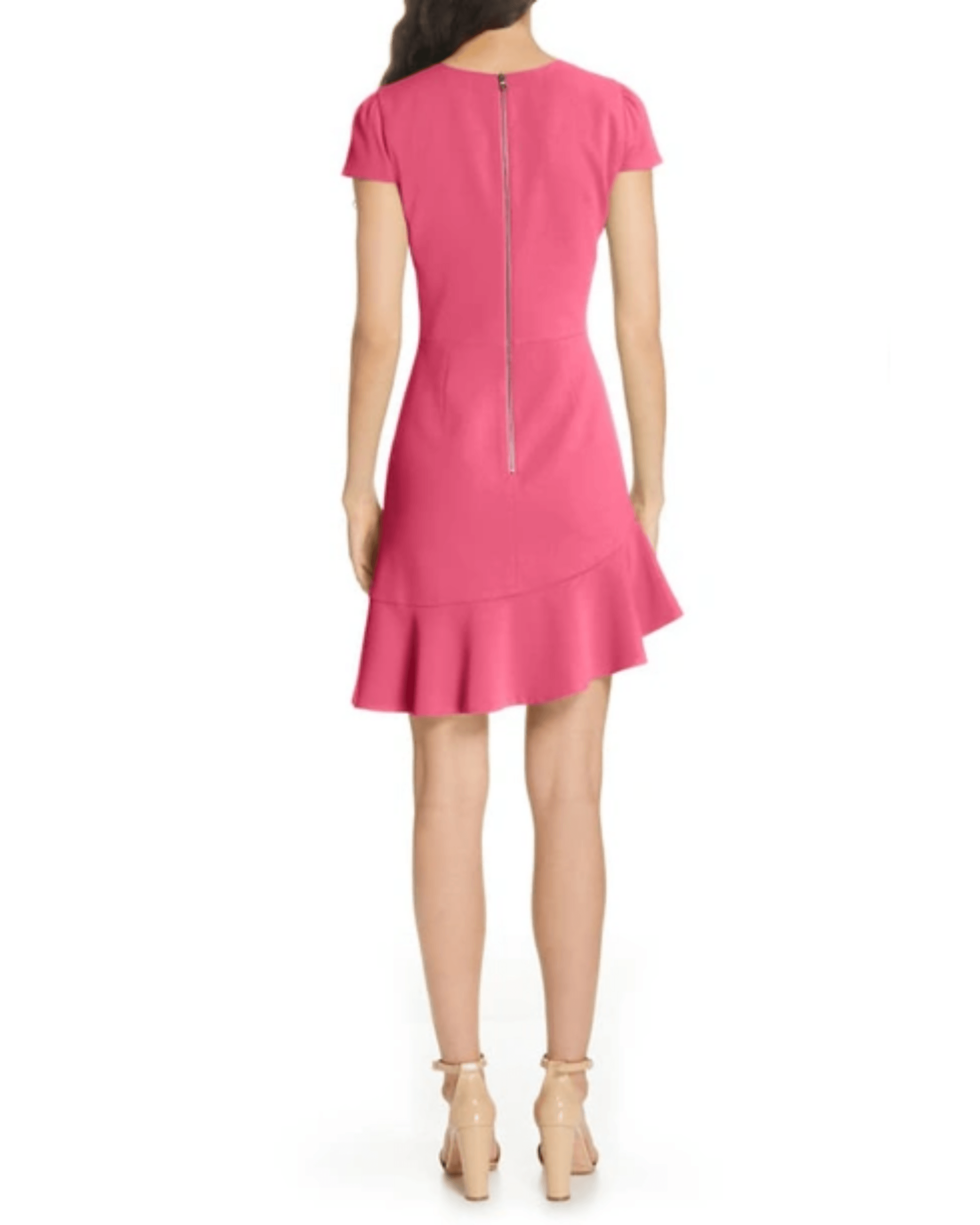 Fable Asymmetrical Ruffle Dress - Endless - UAE Rental and Resale for Women's Fashion