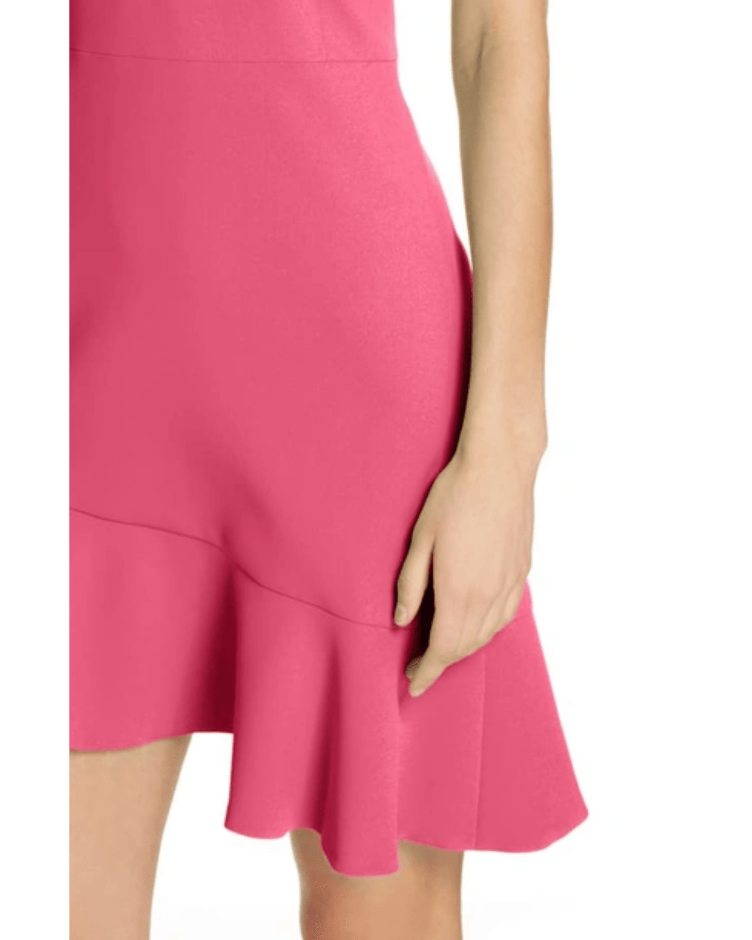 Fable Asymmetrical Ruffle Dress - Endless - UAE Rental and Resale for Women's Fashion