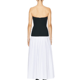 Faille Colorblock Midi Dress - Endless - UAE Rental and Resale for Women's Fashion