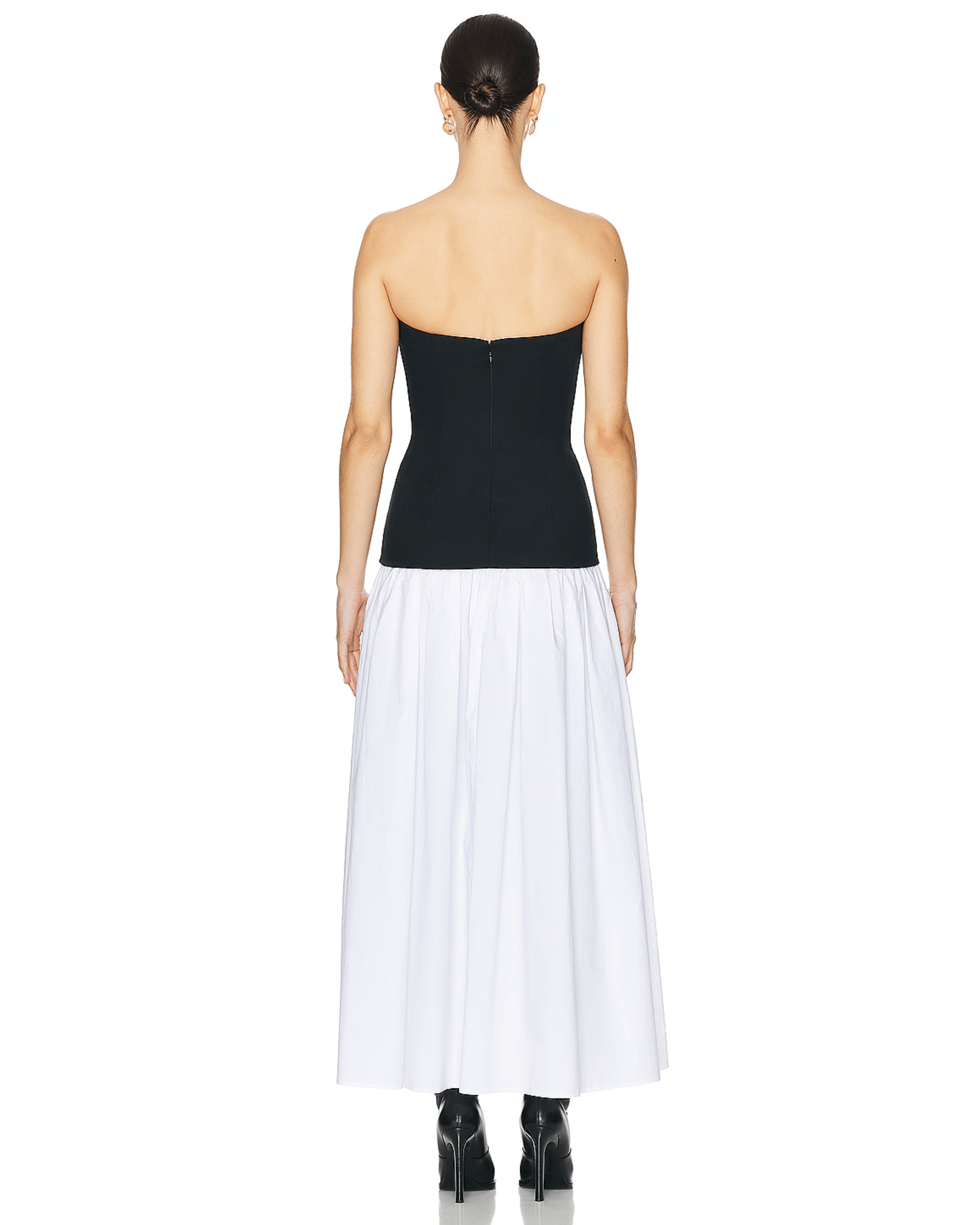 Faille Colorblock Midi Dress - Endless - UAE Rental and Resale for Women's Fashion