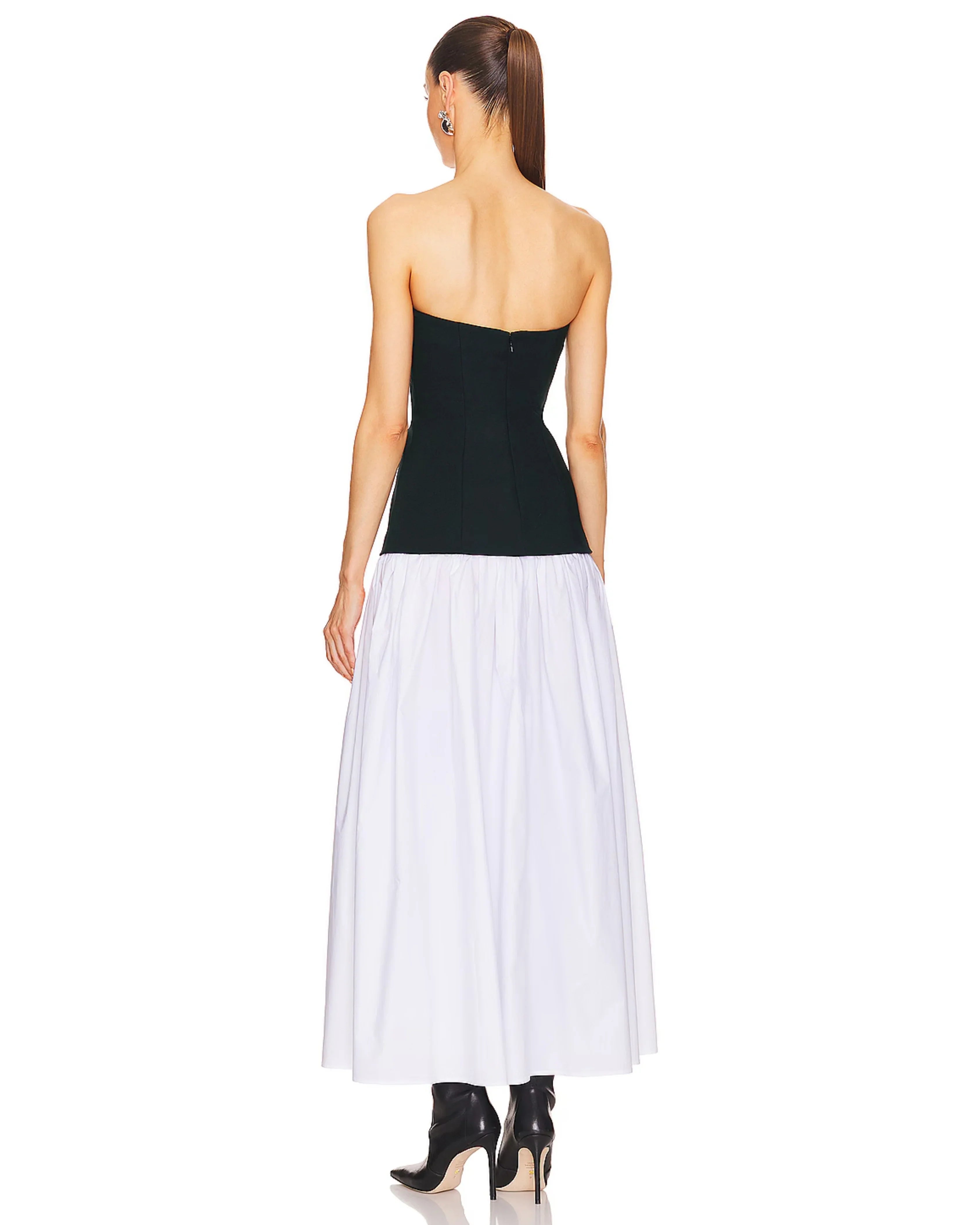 Faille Colorblock Midi Dress - Endless - UAE Rental and Resale for Women's Fashion