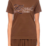 Fendi Embroidered Logo Tee - Endless - UAE Rental and Resale for Women's Fashion