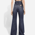Flared Denim Jeans - Endless - UAE Rental and Resale for Women's Fashion
