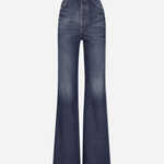 Flared Denim Jeans - Endless - UAE Rental and Resale for Women's Fashion