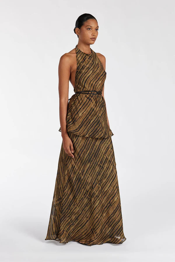 Fleur Dark Chocolate Co-ord Set - Endless - UAE Rental and Resale for Women's Fashion