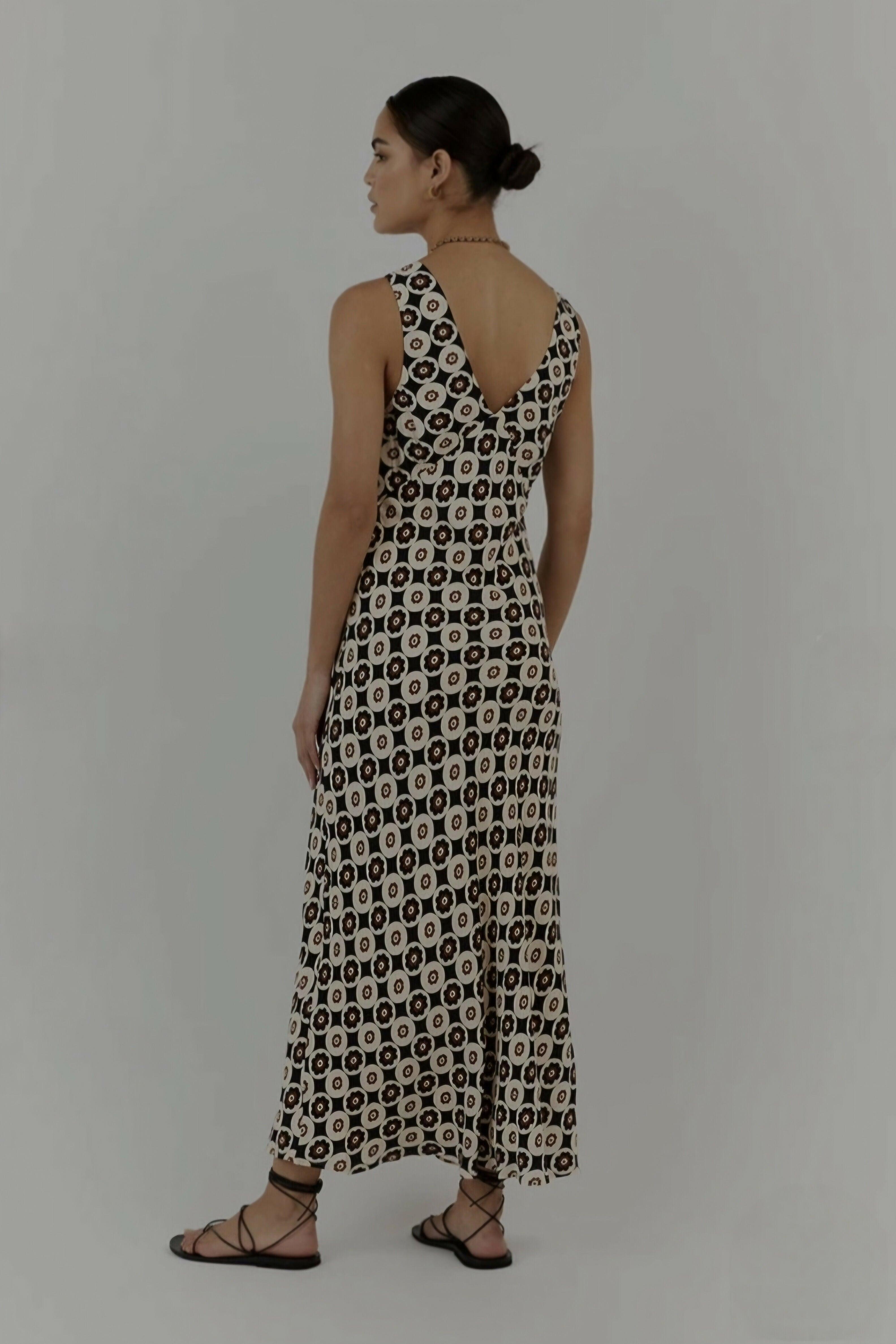 Floral Bias Slip Dress - Endless - UAE Rental and Resale for Women's Fashion