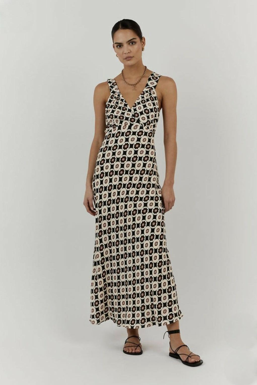 Floral Bias Slip Dress - Endless - UAE Rental and Resale for Women's Fashion