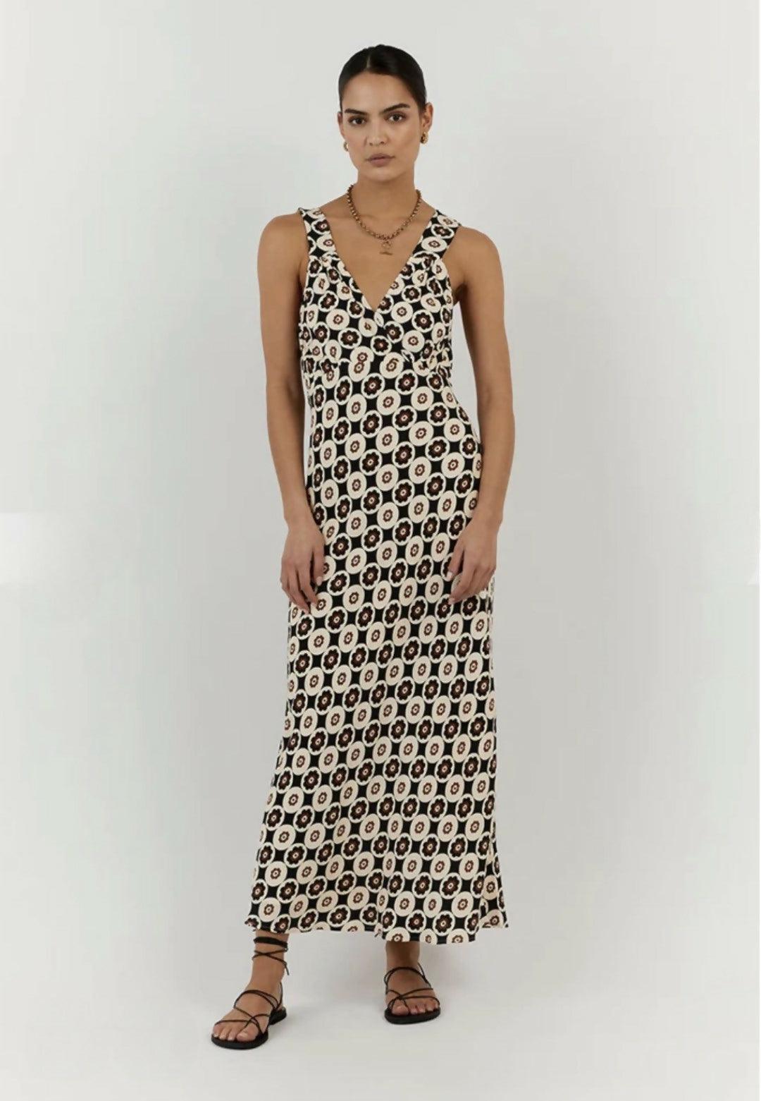 Floral Bias Slip Dress - Endless - UAE Rental and Resale for Women's Fashion