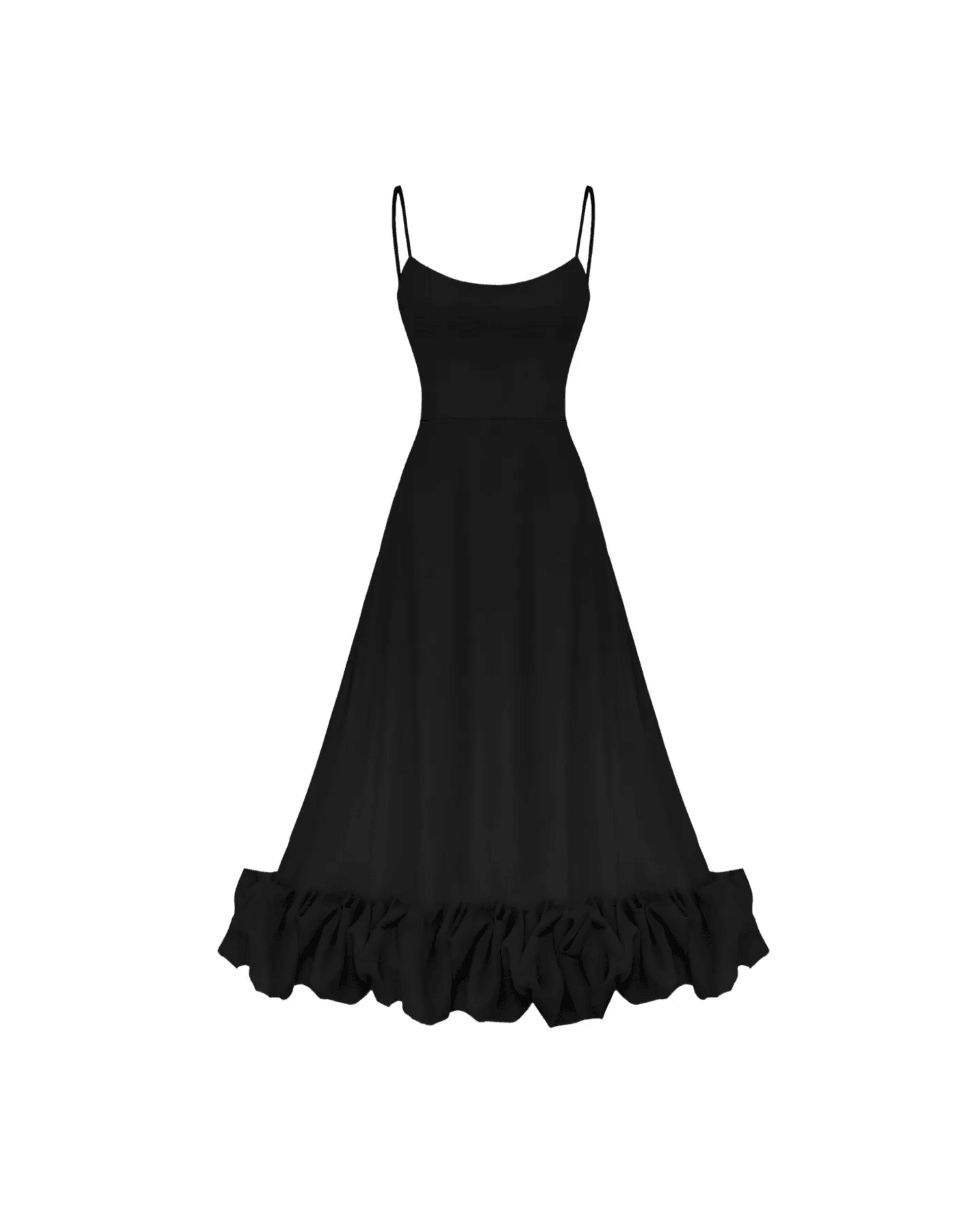 Flounce Bustier Midi Dress - Endless - UAE Rental and Resale for Women's Fashion