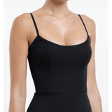 Flounce Bustier Midi Dress - Endless - UAE Rental and Resale for Women's Fashion