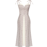 Flowy Slit Midi Dress - Endless - UAE Rental and Resale for Women's Fashion