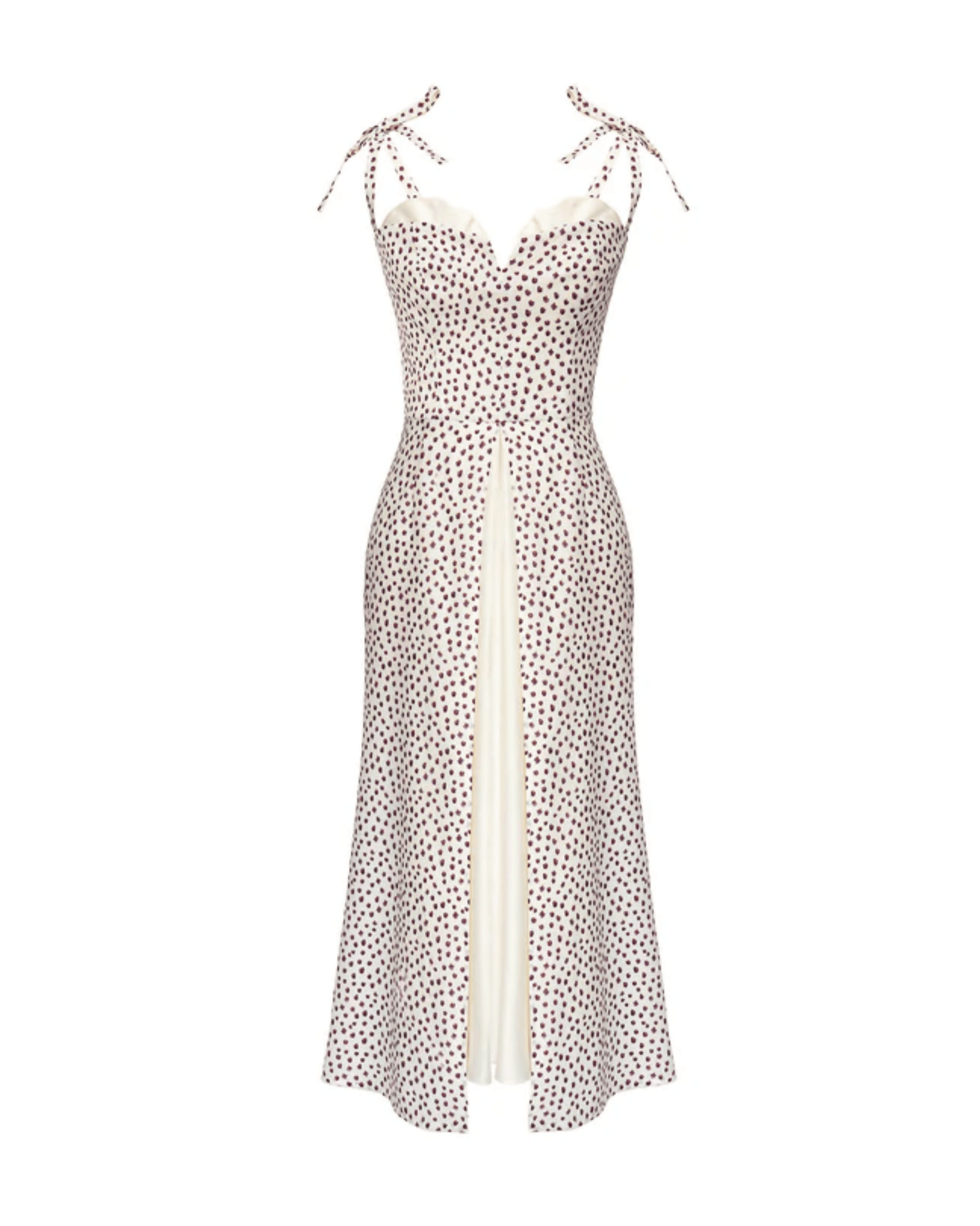 Flowy Slit Midi Dress - Endless - UAE Rental and Resale for Women's Fashion