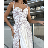 Flowy Slit Midi Dress - Endless - UAE Rental and Resale for Women's Fashion