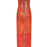Fransisco Dress in Tangerine - Endless - UAE Rental and Resale for Women's Fashion