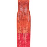 Fransisco Dress in Tangerine - Endless - UAE Rental and Resale for Women's Fashion