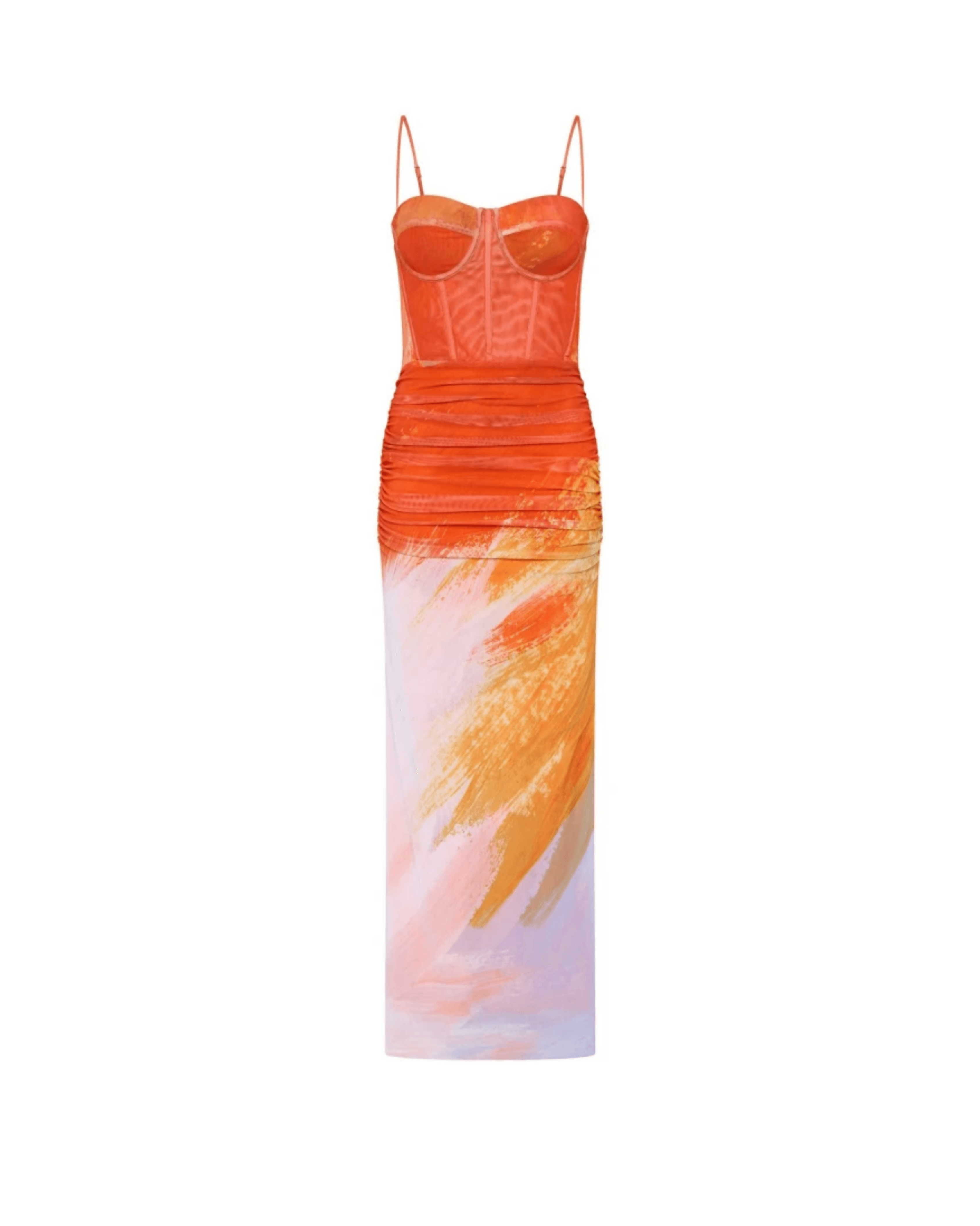 Frida Corset Midi Dress - Endless - UAE Rental and Resale for Women's Fashion