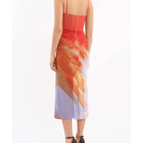 Frida Corset Midi Dress - Endless - UAE Rental and Resale for Women's Fashion
