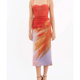 Frida Corset Midi Dress - Endless - UAE Rental and Resale for Women's Fashion