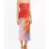 Frida Corset Midi Dress - Endless - UAE Rental and Resale for Women's Fashion