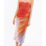 Frida Corset Midi Dress - Endless - UAE Rental and Resale for Women's Fashion