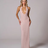 Frosted Flake Embellished Maxi Dress - Endless - UAE Rental and Resale for Women's Fashion