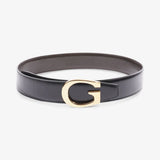 G Buckle Belt Black Leather - Endless - UAE Rental and Resale for Women's Fashion